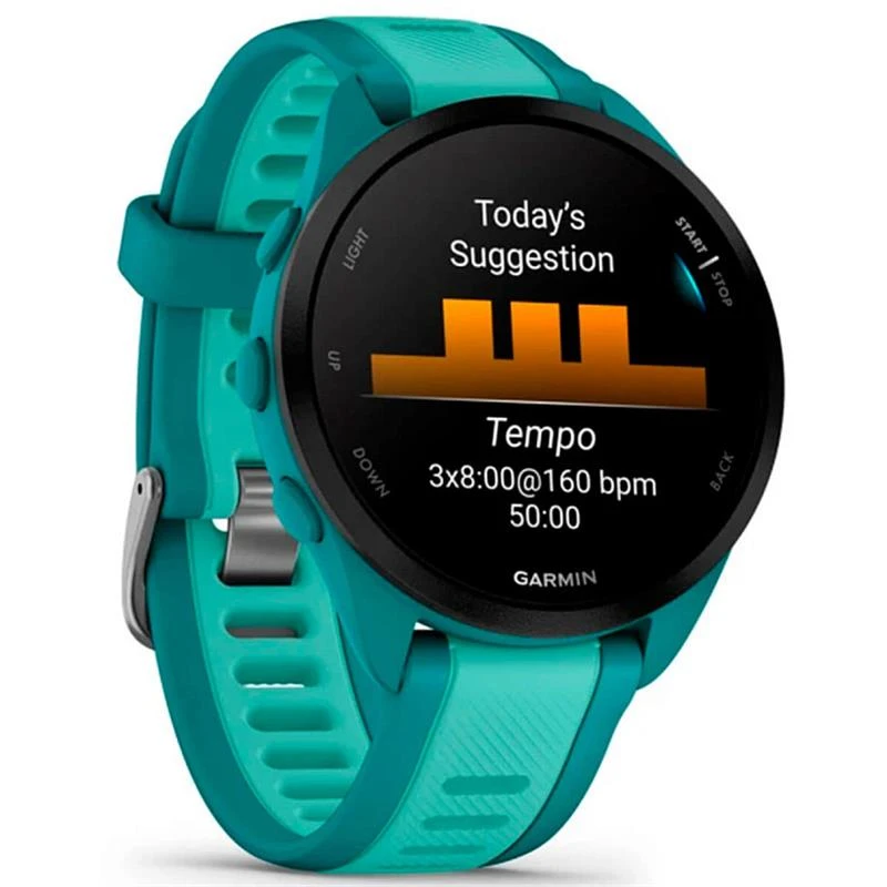 Смарт-годинники Garmin Forerunner 165 Music Turquoise/Aqua (010-02863-32) (UA)