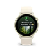 Смарт-годинники Garmin Vivoactive 6 Lunar Gold with Bone Silicone Band (010-02985-41) (UA)