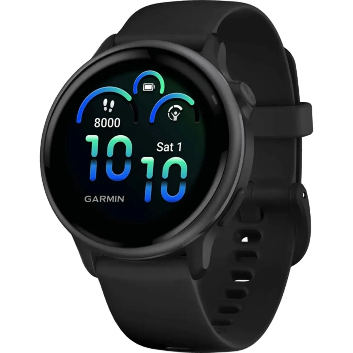 Смарт-годинники Garmin Vivoactive 6 Slate with Black Silicone Band (010-02985-40) (UA)
