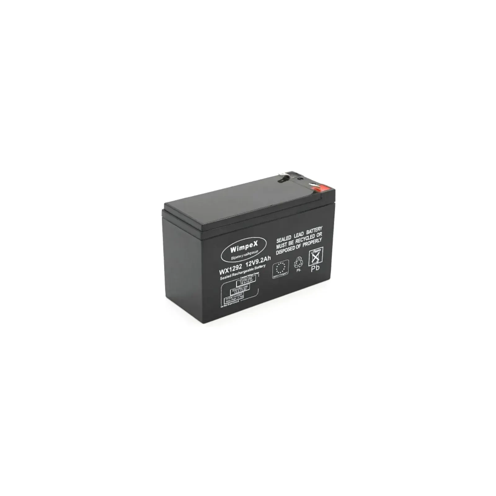 Батарея до ІБП Wimpex 12V 9.2Ah (Wimpex WX-1292) (UA)