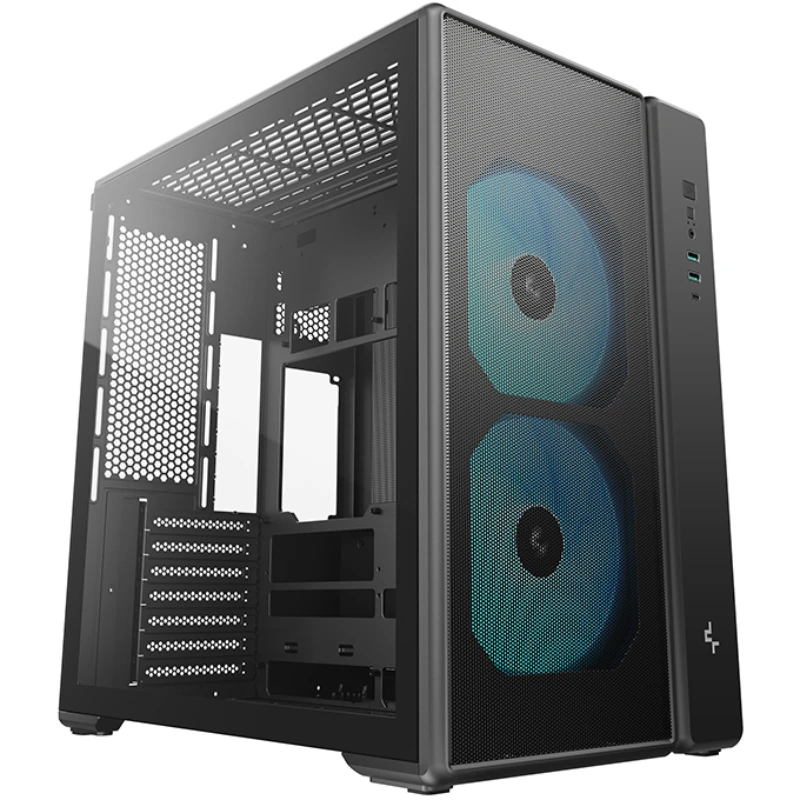 Корпус DeepCool CG590 Mesh 2F Black (R-CG590MESH-BKANA2-G) (UA)
