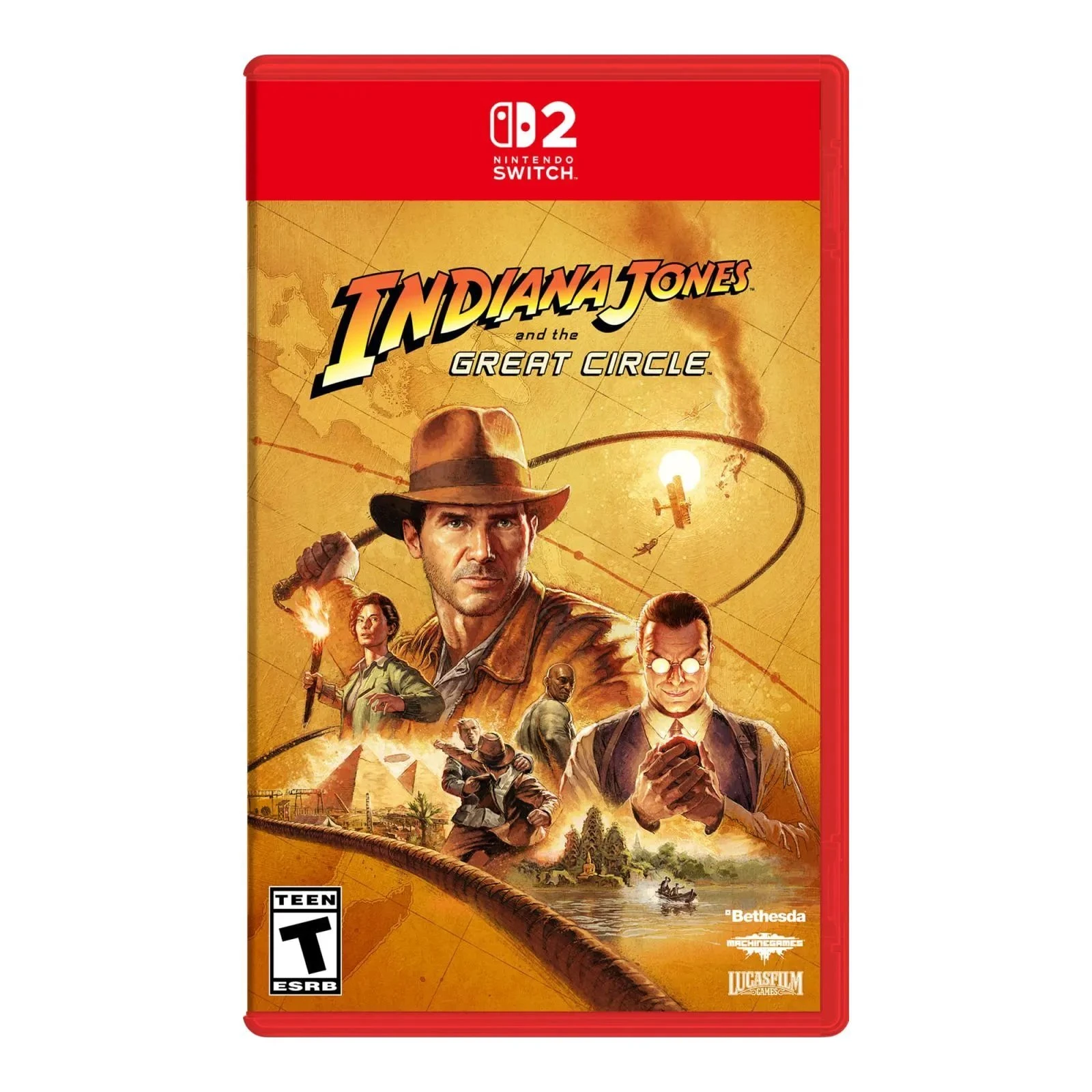 Игра Nintendo 2 Indiana Jones and the Great Circle, картридж (1199001) (UA)