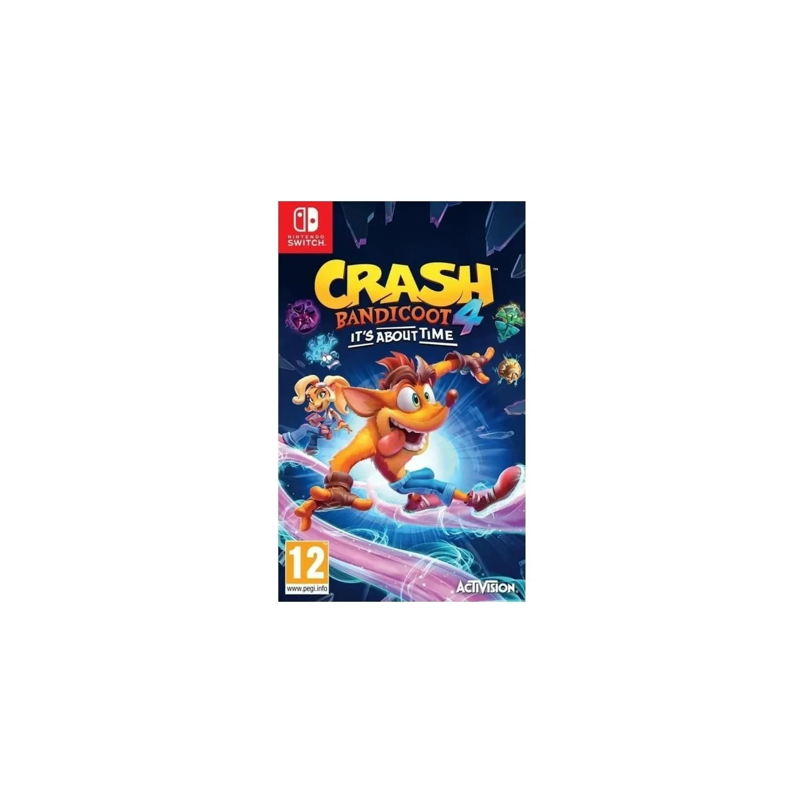Игра Nintendo Crash Bandicoot 4 It's About Time, картридж (1067315) (UA)