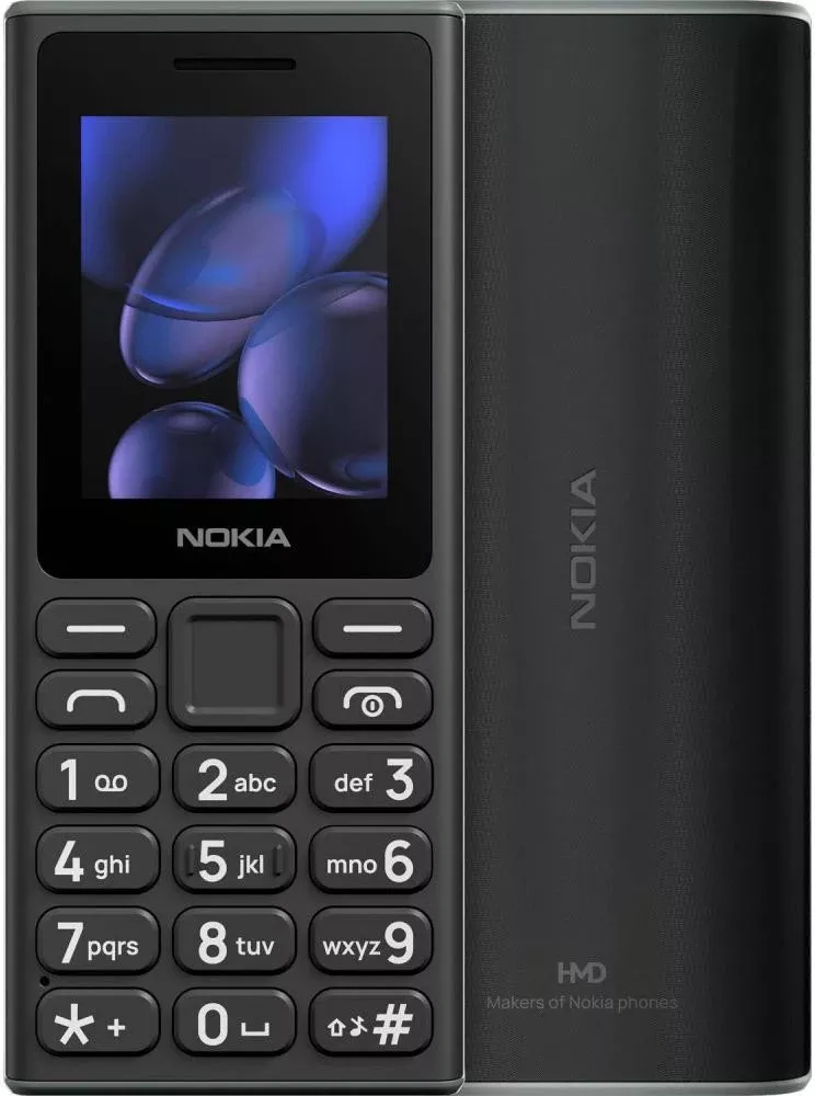 Телефон Nokia 105 2026 DS Black (UA)