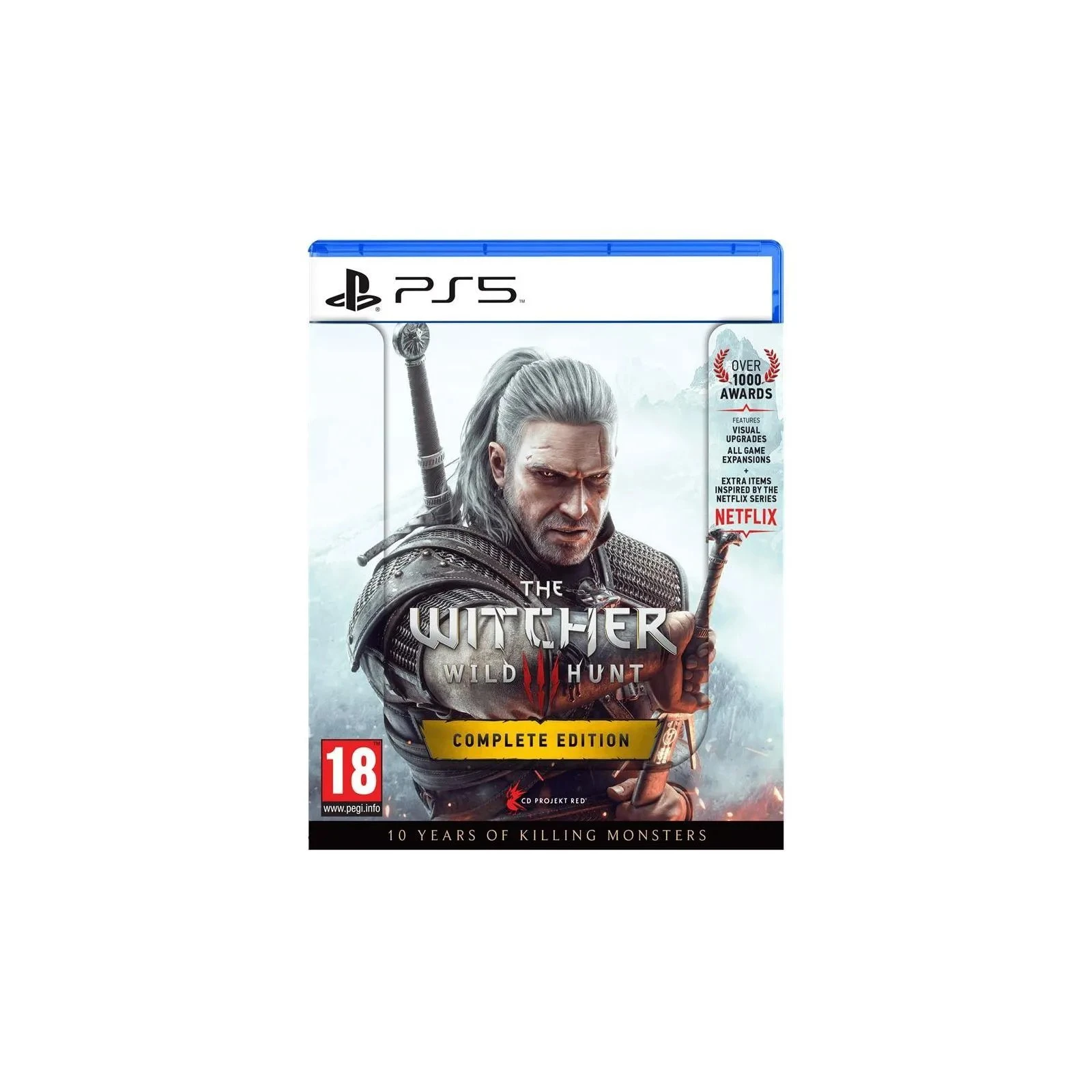 Гра Sony The Witcher 3 Wild Hunt Complete Edition + 10th Anniversary Steelbook, BD диск (5908305250463) (UA)