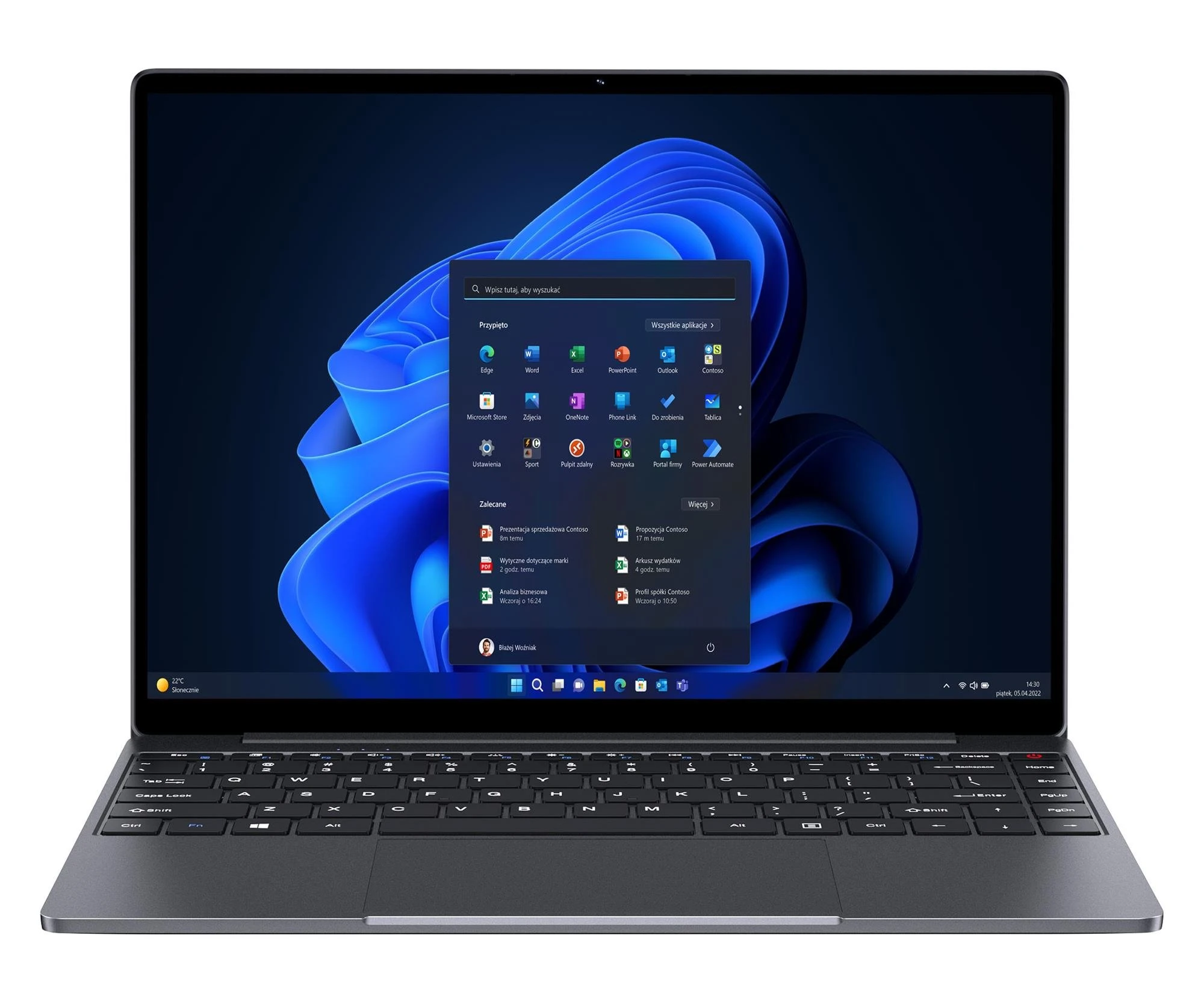 Ноутбук CHUWI Corebook X 14 i3-1220P/16GB/512GB/BLKB/Win11P Silver (CWI570-P-K3)