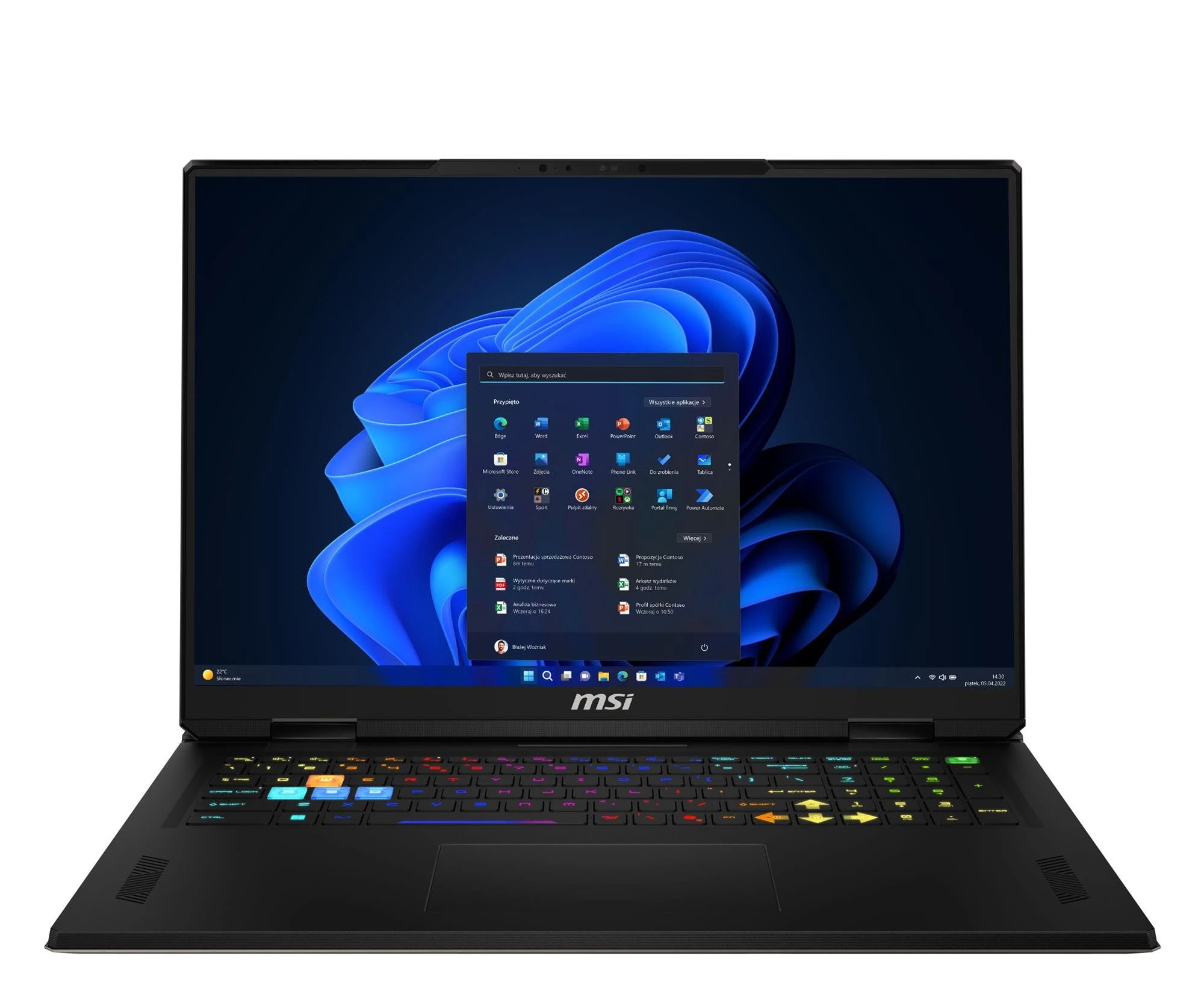 Ноутбук MSI Raider 18 HX Ultra 9-275HX/32GB/2TB/Win11 RTX5070Ti 240Hz (Raider 18 HX | A2WH-1241PL)