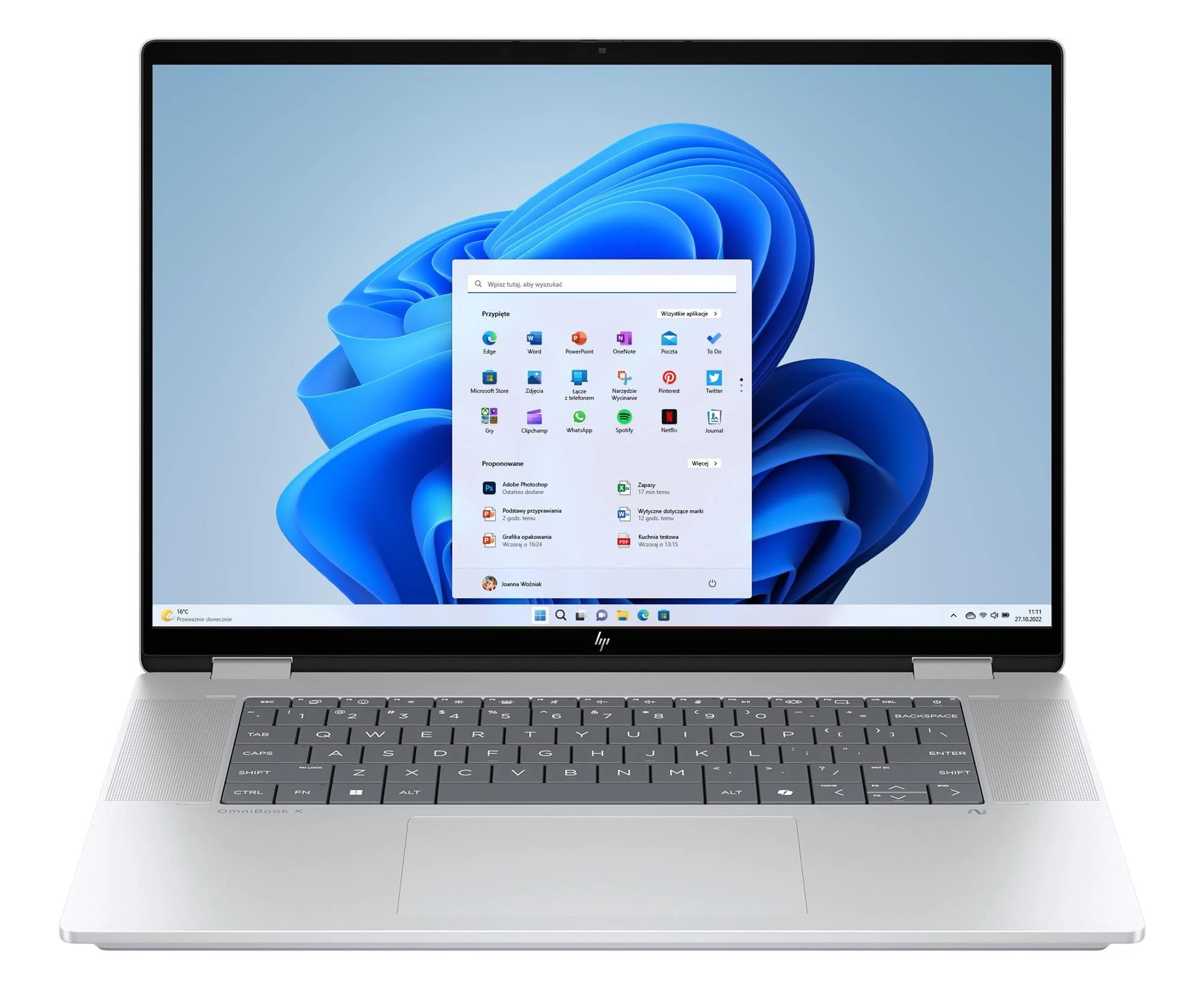 Ноутбук HP Omnibook X FLIP 16 Ultra 7-258V/32GB/1TB/Win11 Touch OLED (16-as0020nw (CW9Z1EA))