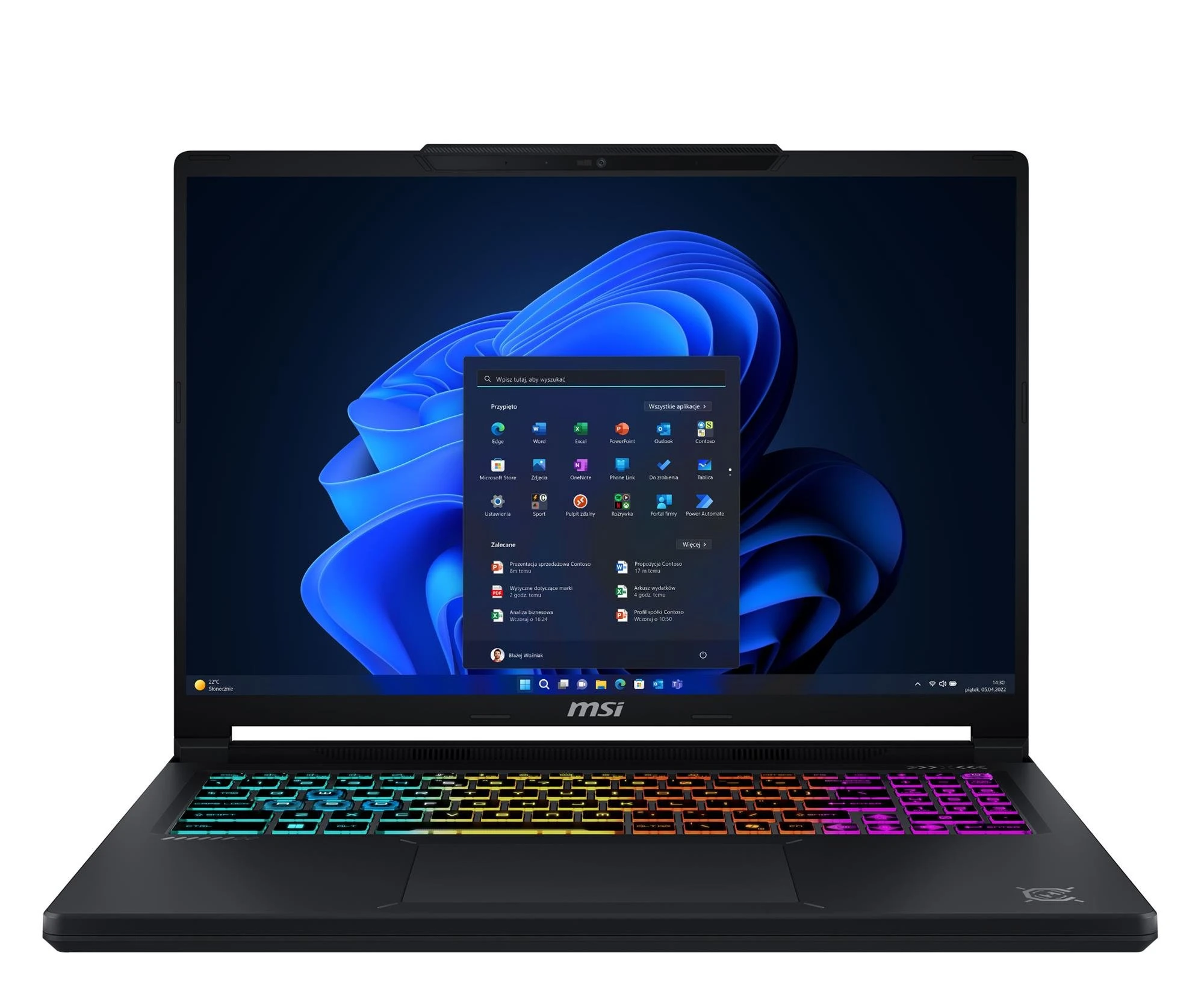 Ноутбук MSI Crosshair 16 HX i7-14650HX/24GB/2TB/Win11X RTX5060 240Hz (Crosshair 16 HX | E14WFK-059XPL)