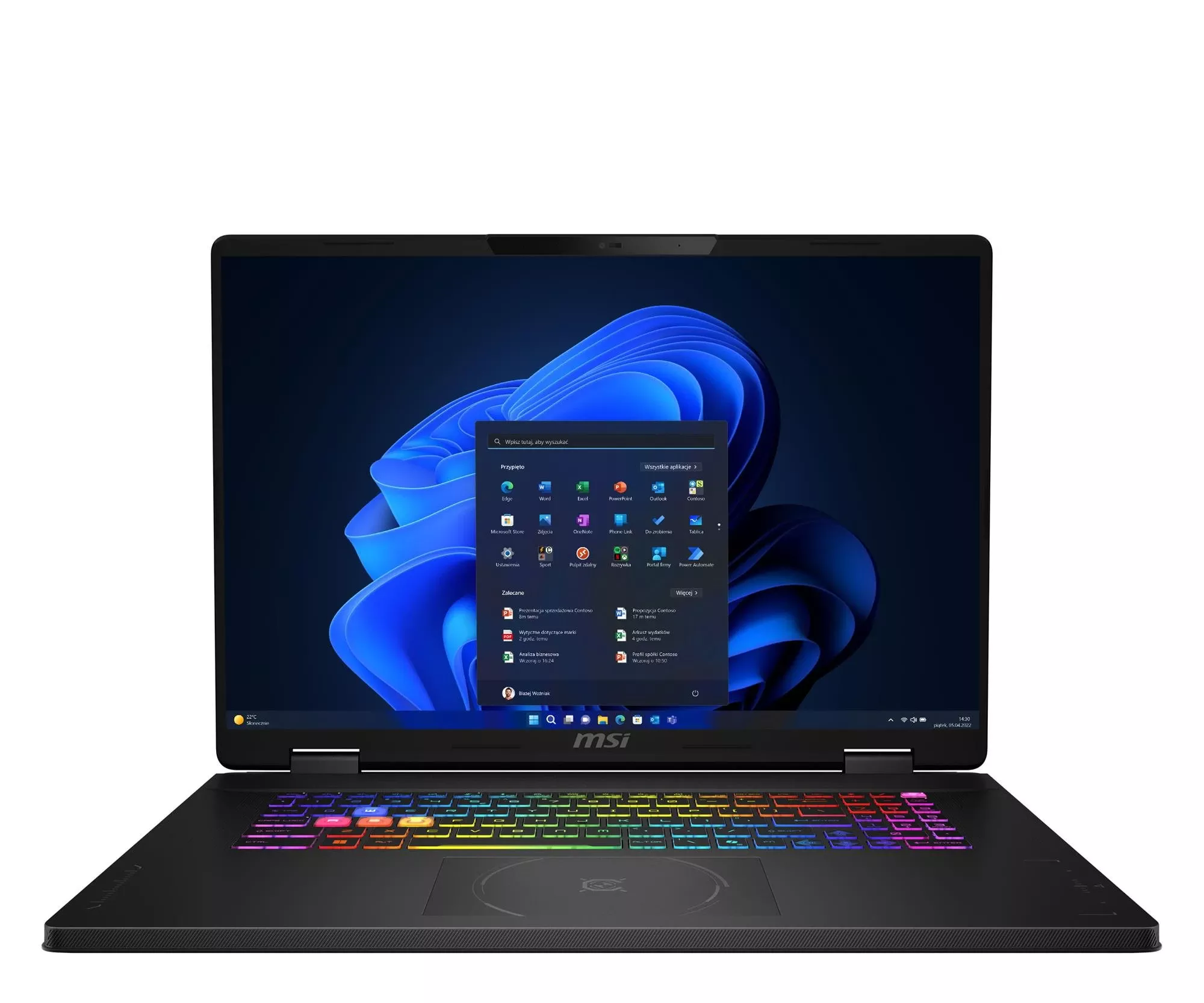 Ноутбук MSI Crosshair 18 HX AI Ultra 9-275HX/64GB/1TB/Win11 RTX5070 (Crosshair 18 HX AI | A2XWGXKG-078PL)