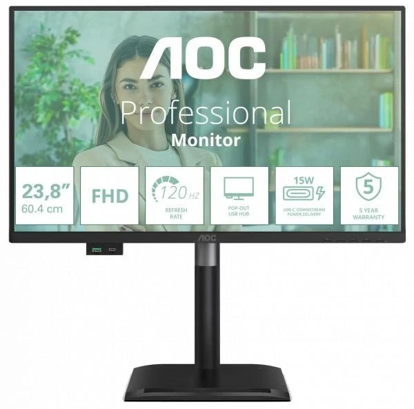Монітор AOC 24P4U (UA)