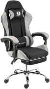 Holmer GCH-06 Size L Fabric Black/Grey Metall+Footrest (UA)