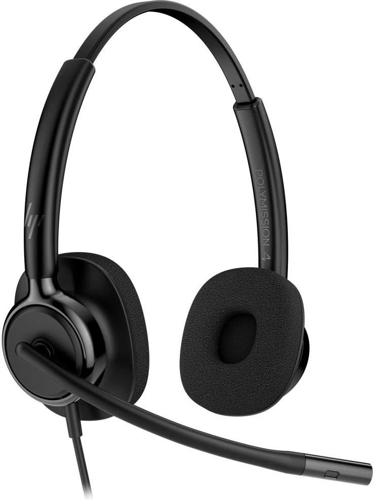 Навушники з мікрофоном POLY Poly Mission 425 Black (C01B3AA) (UA)