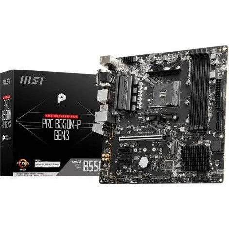 Материнская плата MSI PRO B550M-P GEN3 (UA)