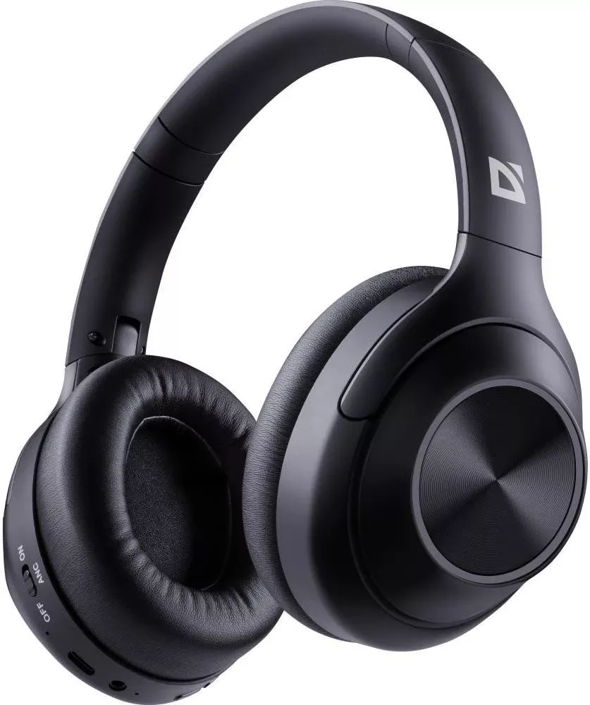 Навушники з мікрофоном Defender FreeMotion B1020 Black (62020) (UA)