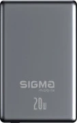 Sigma mobile X-power SI05A7QL-MAG 5000mAh 20W Grey (4827798359419) (UA)
