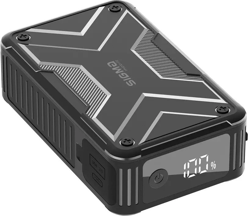 Мобильная батарея Sigma mobile X-power SI20A11QLX-DC 20000mAh 65W Black (4827798844014) (UA)
