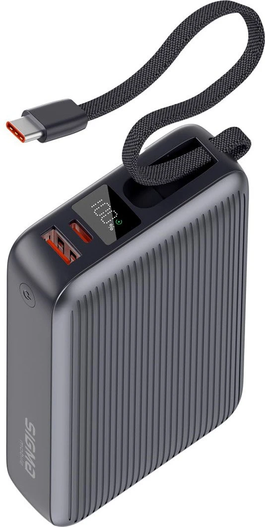 Мобільна батарея Sigma mobile X-power SI20A5QLX 20000mAh 45W Grey (4827798987612) (UA)
