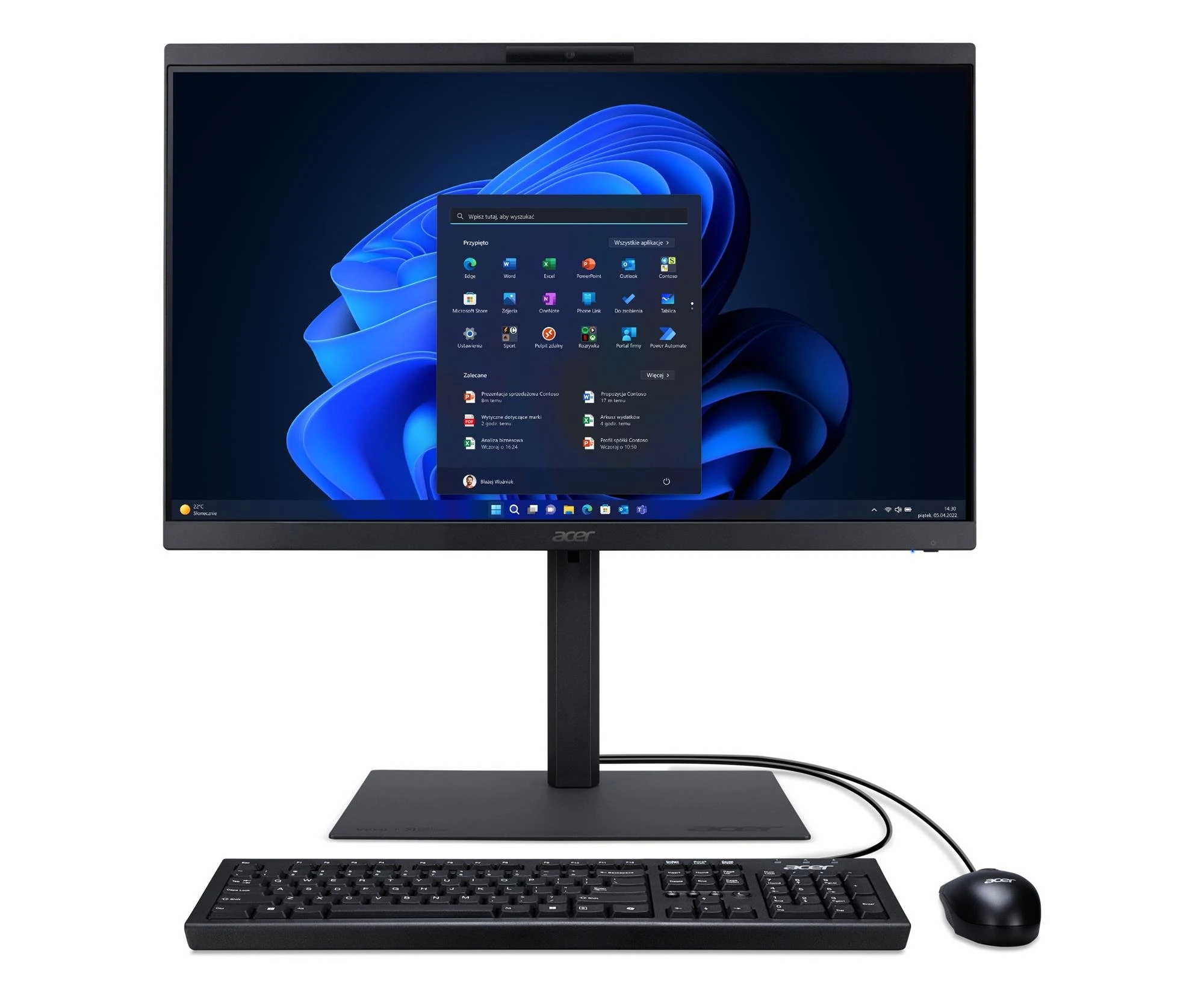 Комп'ютер Acer Veriton Vero Z AIO 24 Ultra 5-225/16GB/512/Win11P DVD (VVZ4734GT || DQ.R4BEP.001) EU