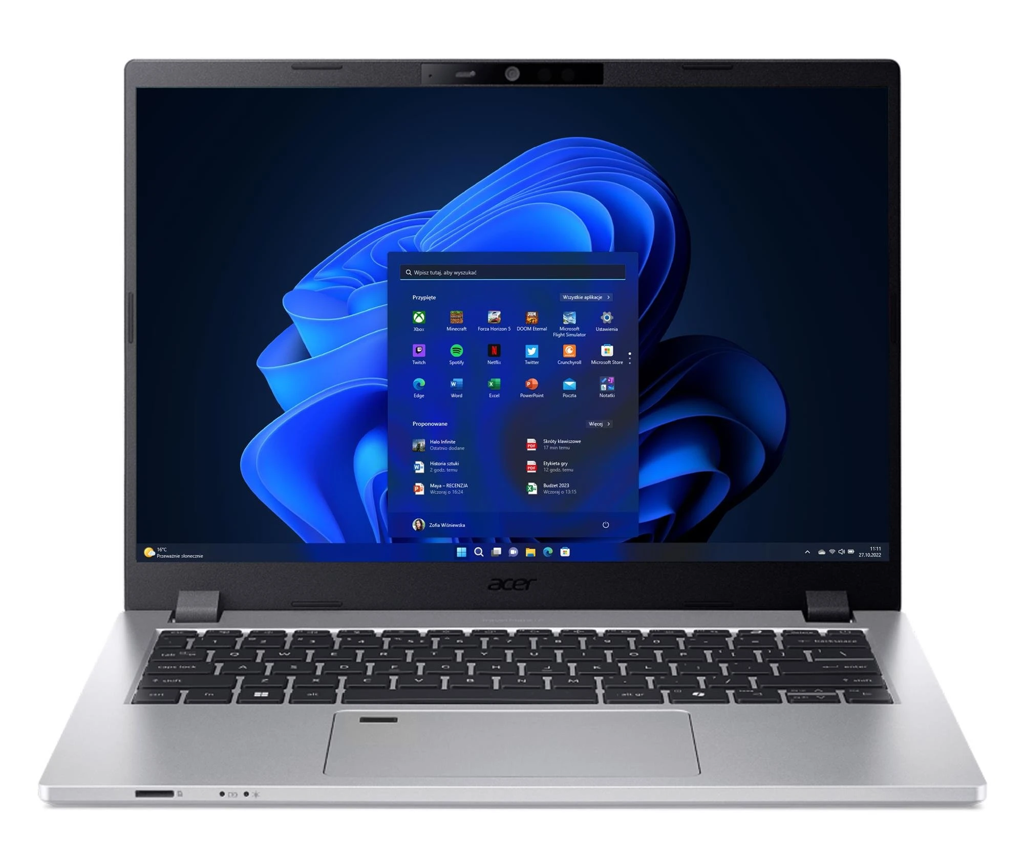Ноутбук Acer TravelMate P2 14 Core 5-120U/16GB/512/Win11P (TMP214-56 || NX.BD3EP.002)