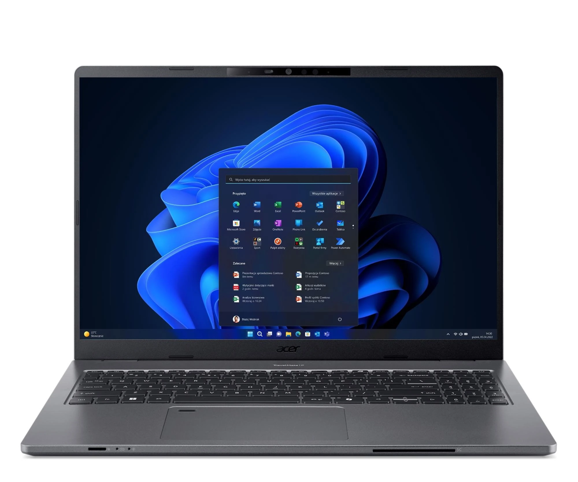 Ноутбук Acer TravelMate P2 15 Ryzen 5 Pro-230/16GB/512/Win11P 120Hz (TMP216-42 || NX.BVNEP.001)