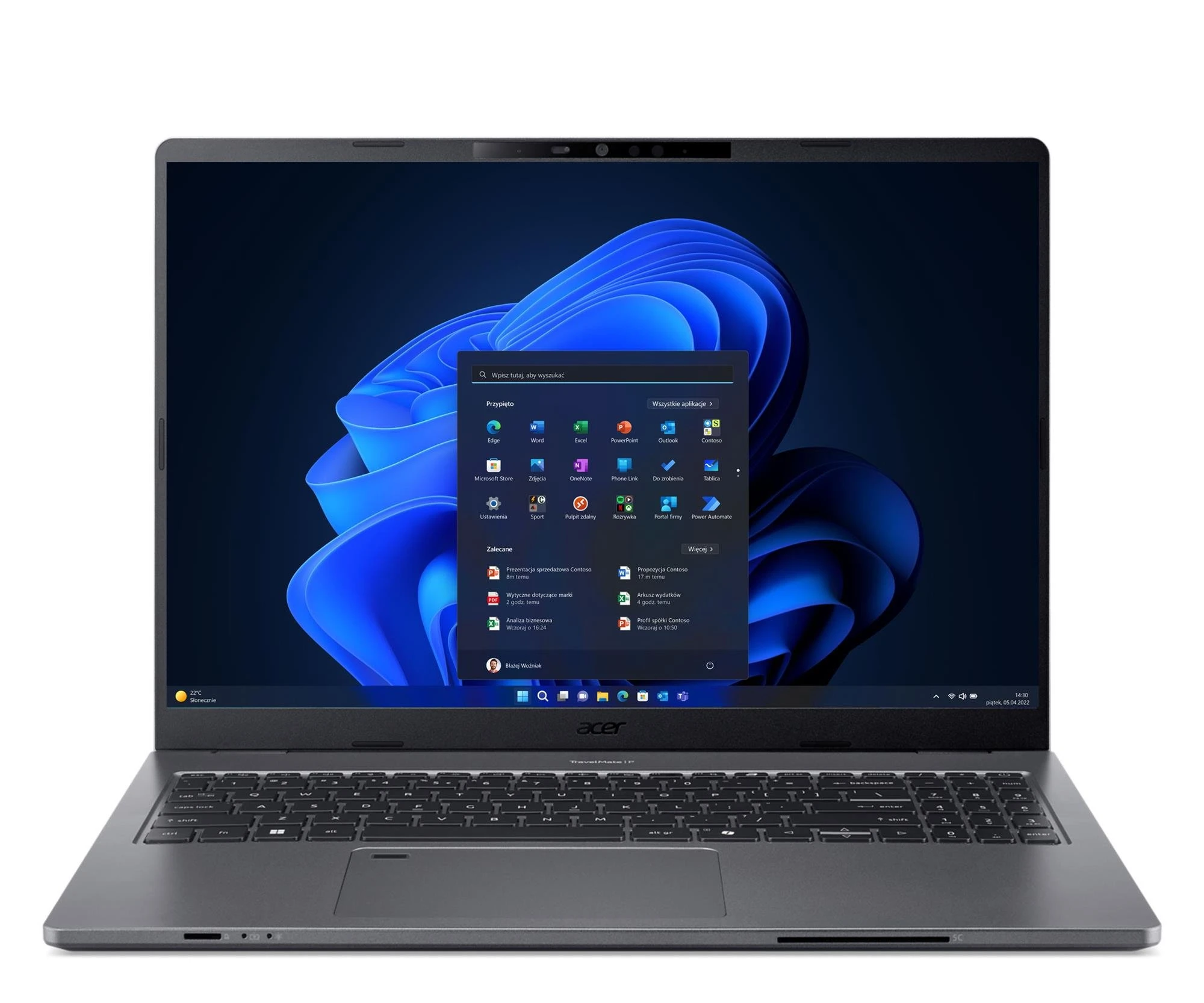 Ноутбук Acer TravelMate P2 16 Ryzen AI 5-330/16GB/512/Win11P (TMP216-42-G2-TCO || NX.BWCEP.002)