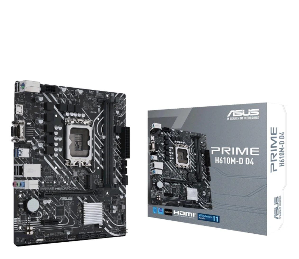 Материнская плата ASUS PRIME H610M-D DDR4 (90MB1A00-M0EAY0) EU
