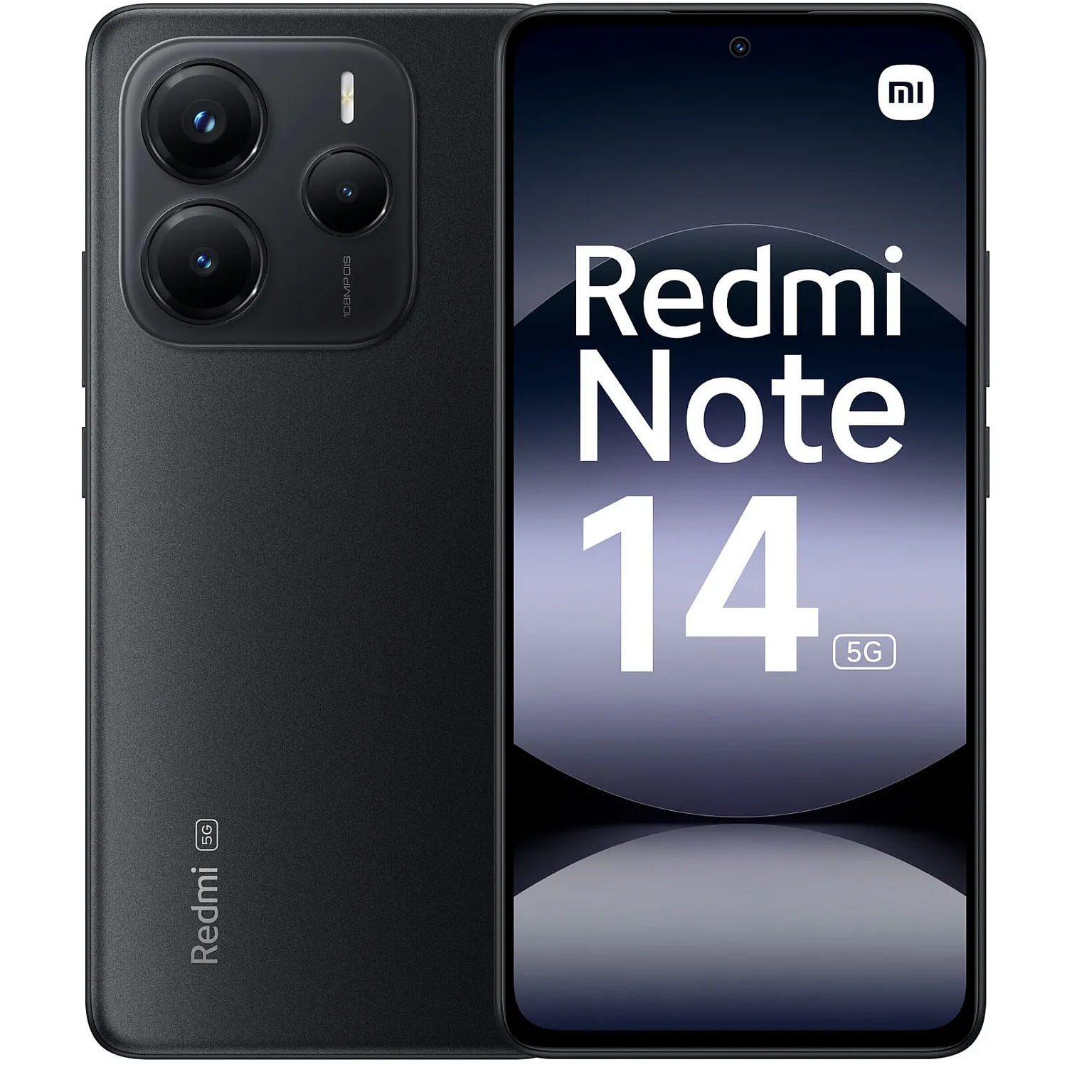 Телефон Xiaomi Redmi Note 14 5G 12/512GB NFC Midnight Black (with charger) Europe