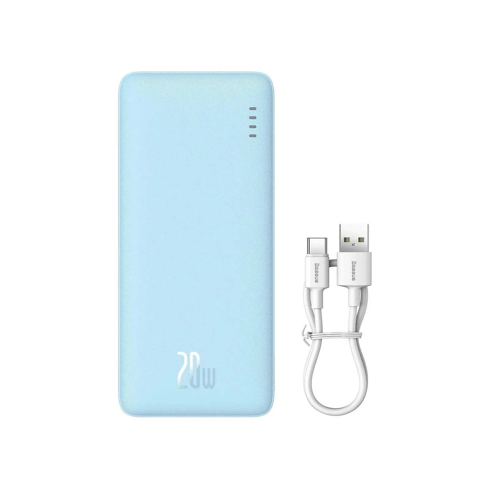 Мобільна батарея Baseus Airpow 20000mAh 20W PD/3.0, QC/3.0, blue (P10022804313-00) (UA)