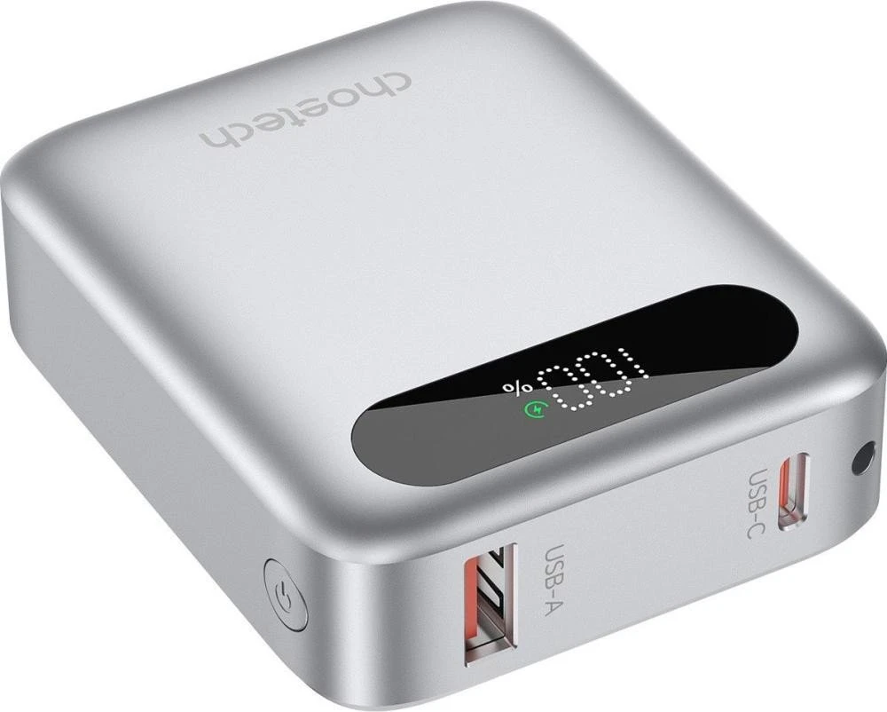 Мобильная батарея Choetech B860 10000mAh 10000mAh Silver (B860-CCSL) (UA)