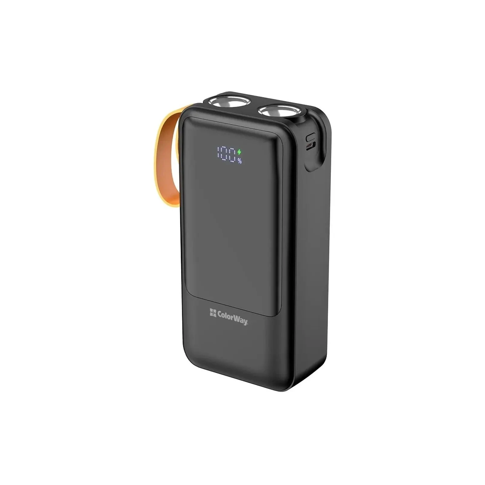 Мобильная батарея ColorWay 30 000 mAh PowerHub PD/22.5W, QC/4.0, Black (CW-PB300LP07BK) (UA)
