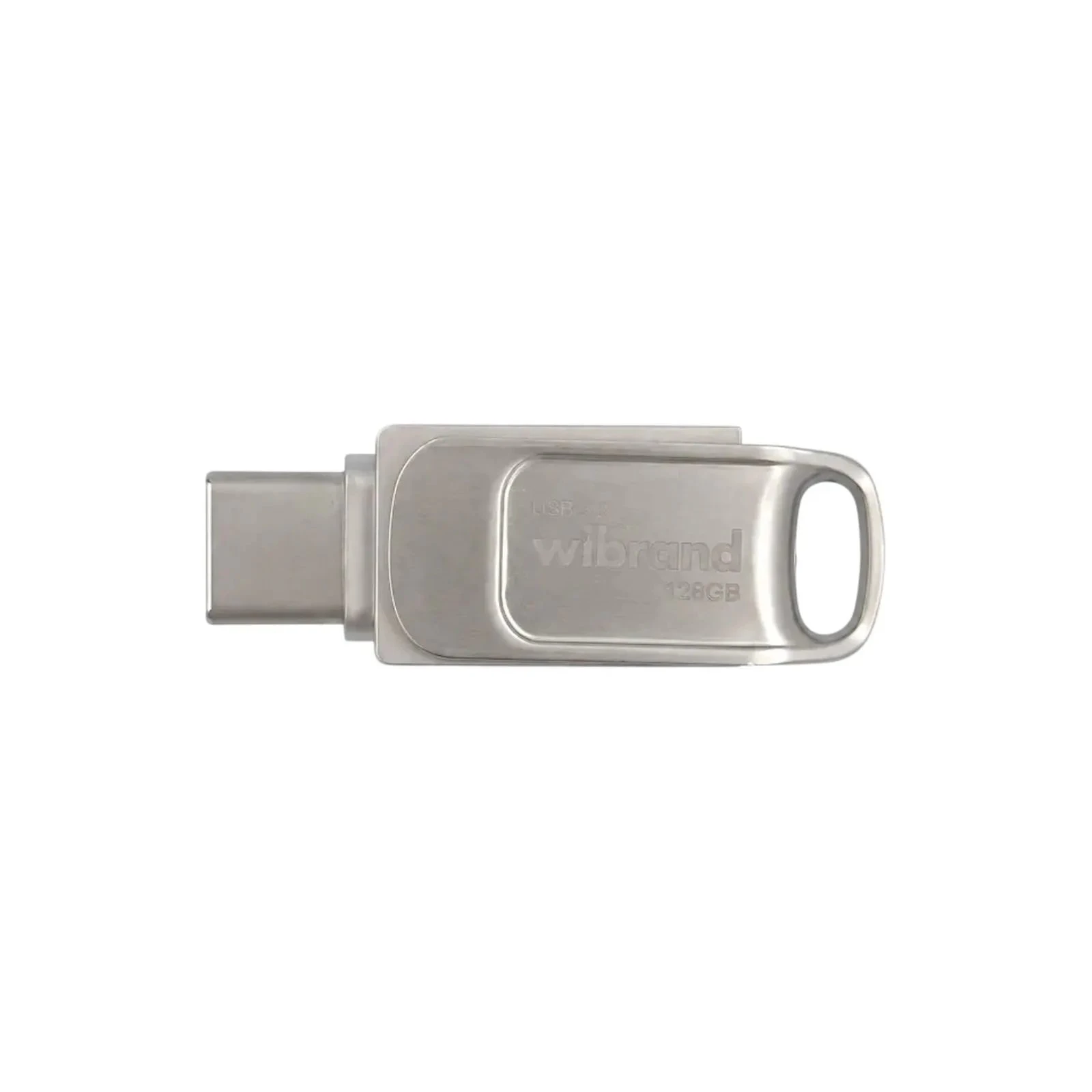 Флеш память Wibrand 128GB Bee Silver USB 3.2/Type-C (WI3.2TC/BE128TC039S) (UA)