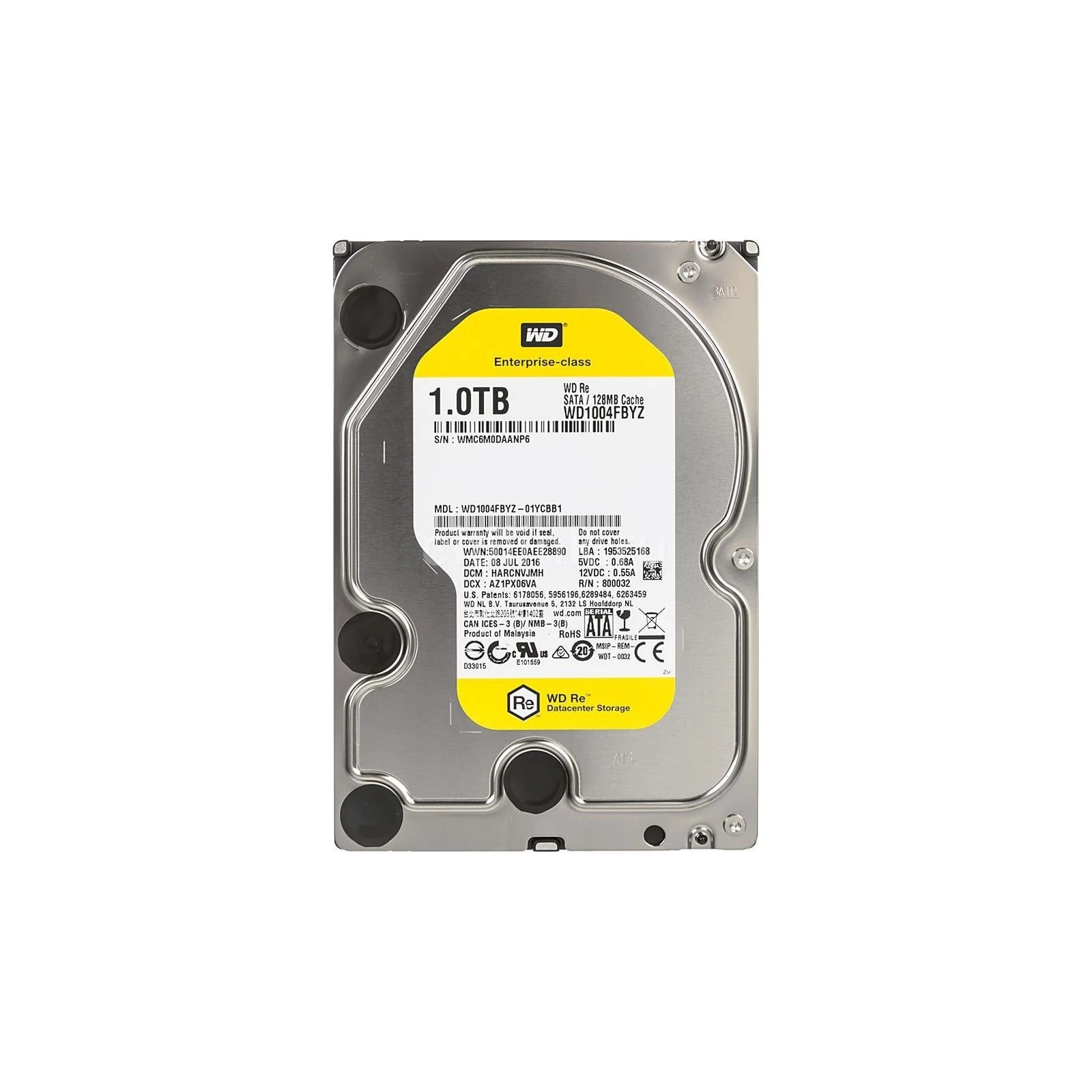 Жесткий диск 3.5 1TB WD (WD1004FBYZ) (UA)