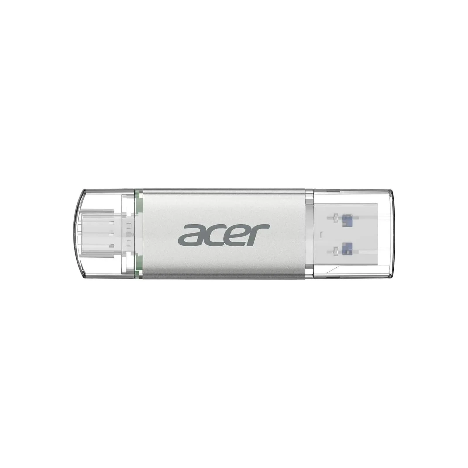 Флеш память Acer 32GB UP300 Silver USB 3.2/Type-C (BL.9BWWA.588) (UA)
