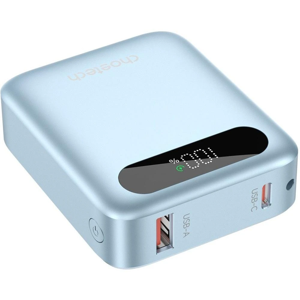 Мобильная батарея Choetech B860 10000mAh 10000mAh Light Blue (B860-CCLBE) (UA)