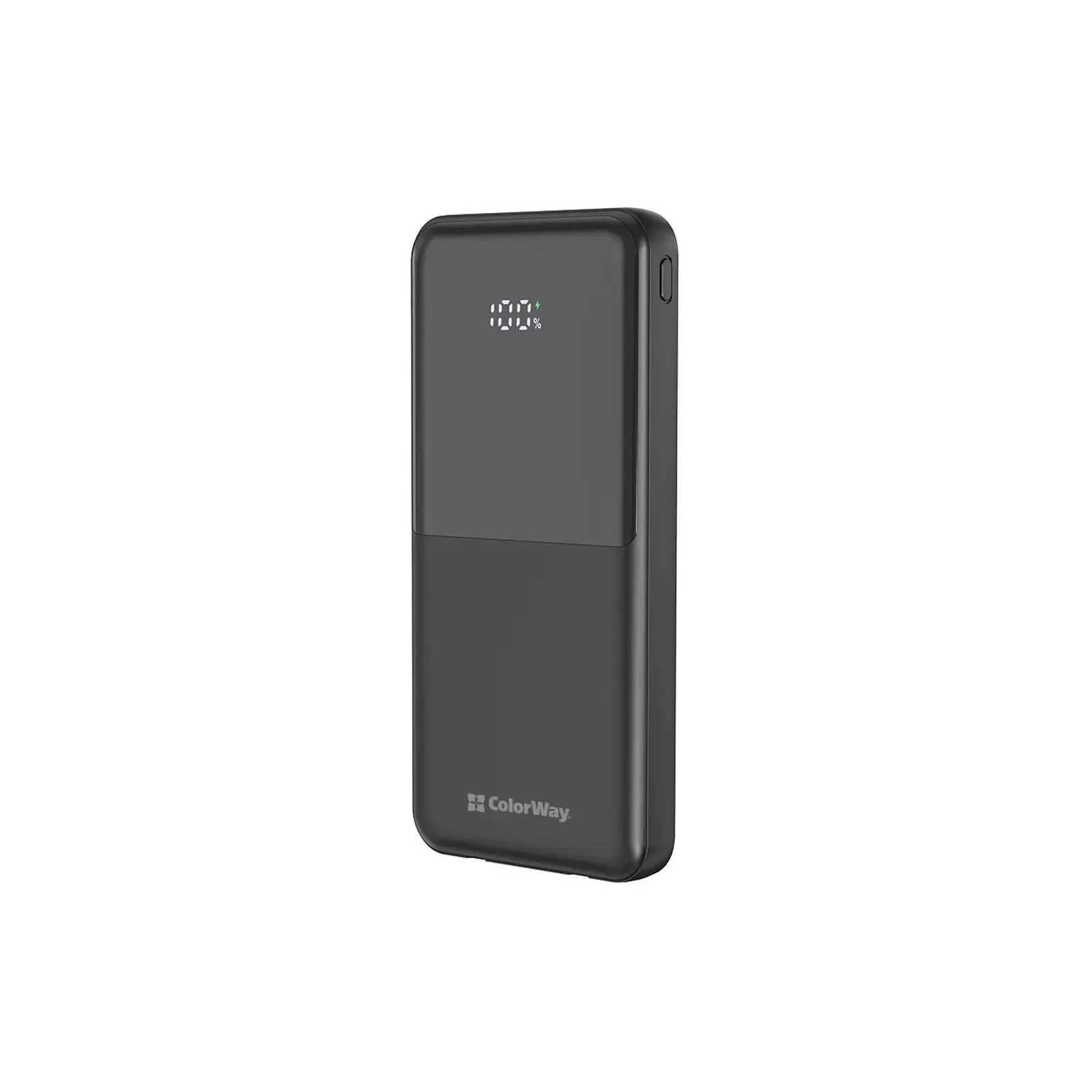 Мобильная батарея ColorWay 10 000 mAh DigiPower PD/22.5W, QC/4.0, Black (CW-PB100LP01BK) (UA)