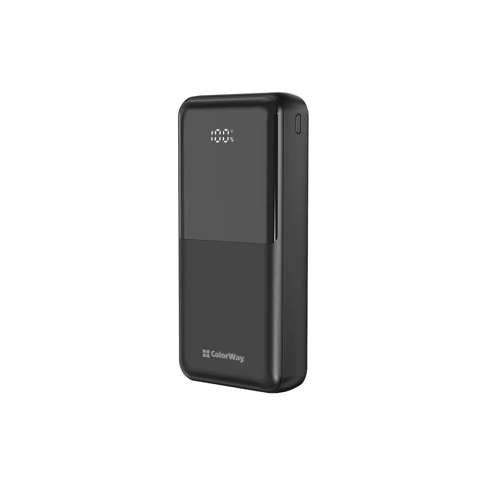 Мобільна батарея ColorWay 20 000 mAh DigiPower PD/22.5W, QC/4.0, Black (CW-PB200LP01BK) (UA)
