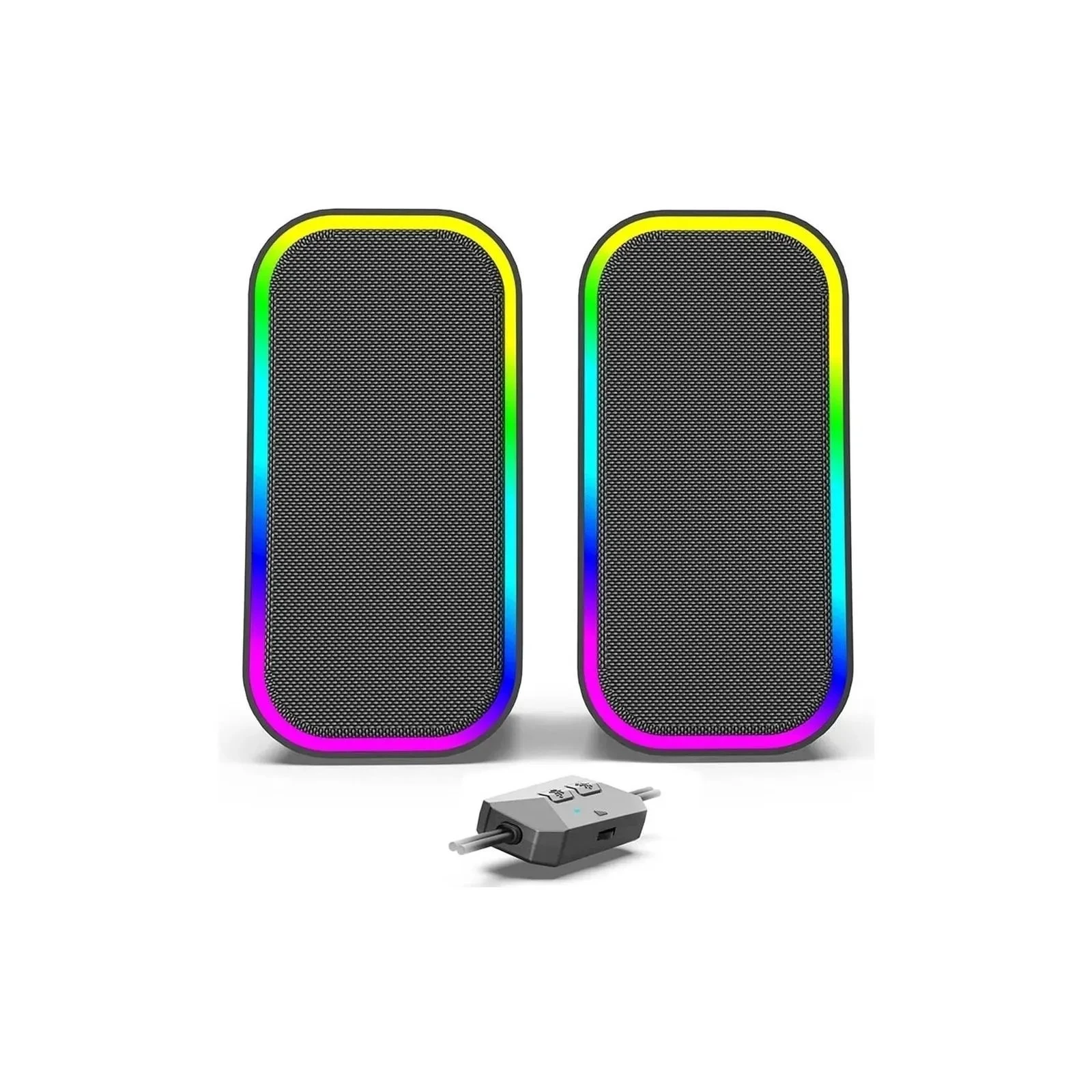 Акустическая система ColorWay Aura 2.0 USB/Bluetooth Gray (CW-SPU02GR) (UA)