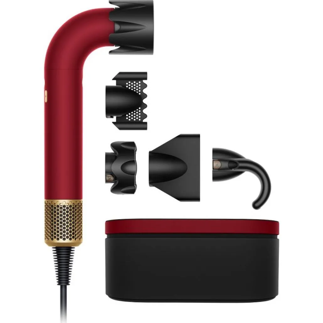 Фен Dyson HD17 Supersonic R Red Velvet/Gold Limitted Edition (493118-01)