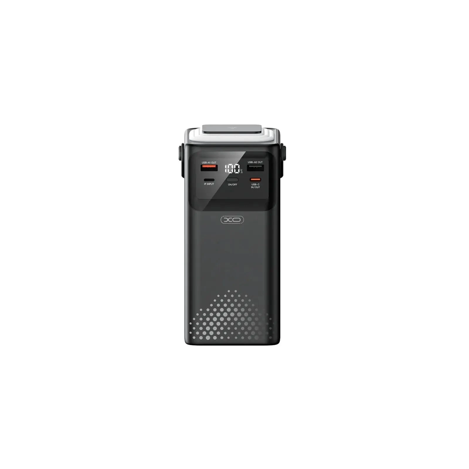 Мобильная батарея XO 80000mAh, PD/20W, QC/22,5W, Lamp, black (XO-PR287-BK) (UA)