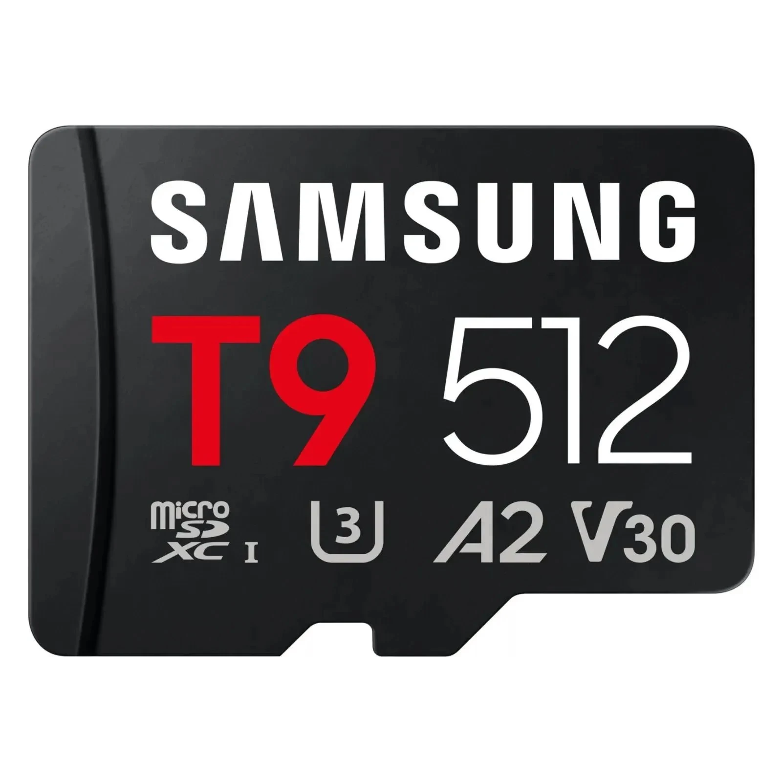 Карта памяти Samsung 512GB microSDXC class 10 UHS-I U3 V30 A2 T9 (MB-MH512T/WW) (UA)