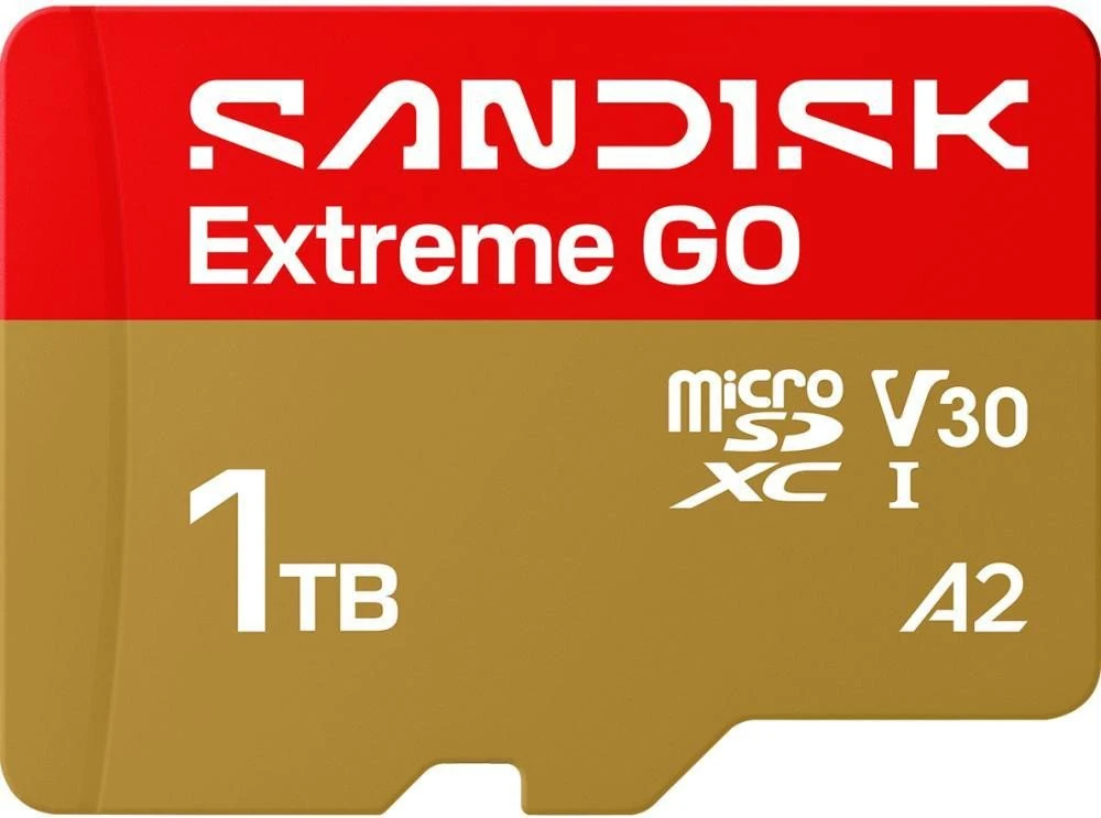 Карта пам'яті SanDisk 1 TB SDXC Extreme GO (SDSQXGN-1T00-GN6MN) (UA)