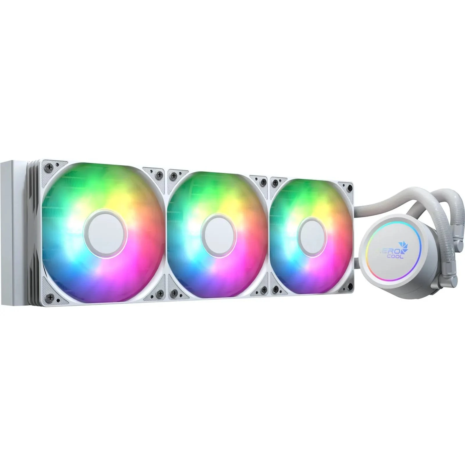 Система жидкостного охлаждения AeroCool Abyss L360R White (ACLA-AB36117.21) (UA)
