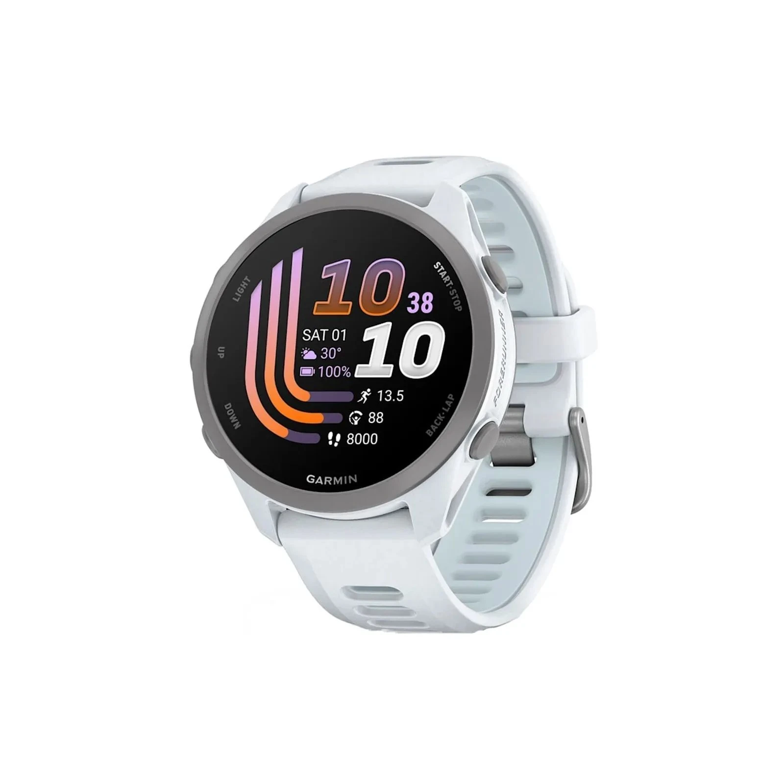 Смарт-годинники Garmin Forerunner 170 Music, GPS, WiFi, Whitestone/Cloud Blue, GPS смарт-годинник (010-03920-11) (UA)