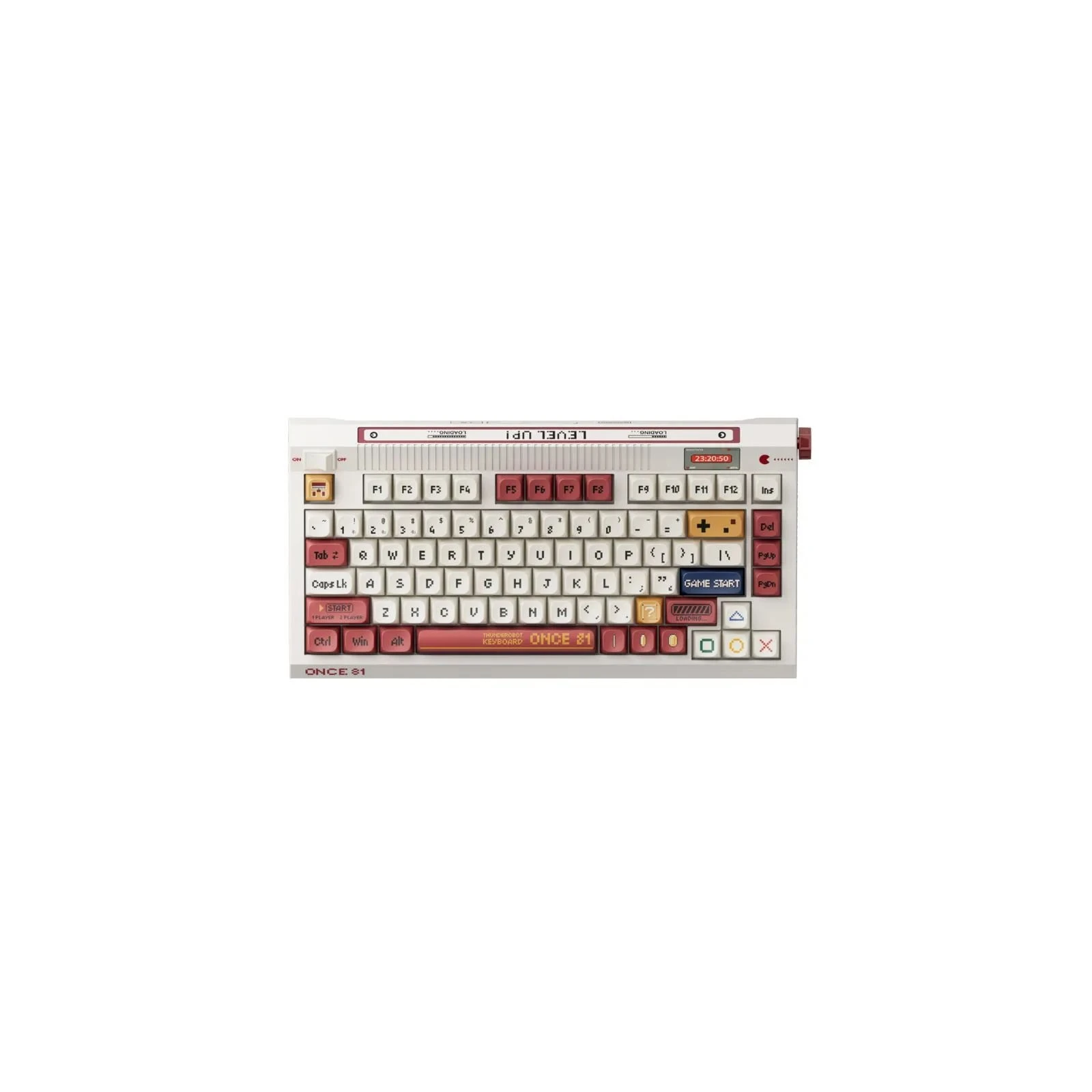 Клавиатура Thunderobot ONCE81 Tri-mode FC Switch UA Beige (6974511793635) (UA)