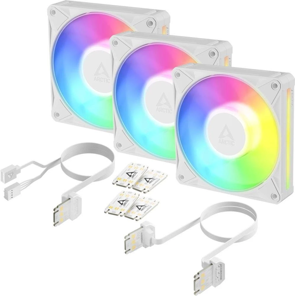 Вентилятор Arctic BioniX P12 A-RGB White 3-Pack (ACFAN00338A) (UA)