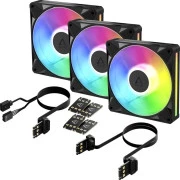 Вентилятор Arctic BioniX P14 A-RGB Black 3-Pack (ACFAN00341A) (UA)