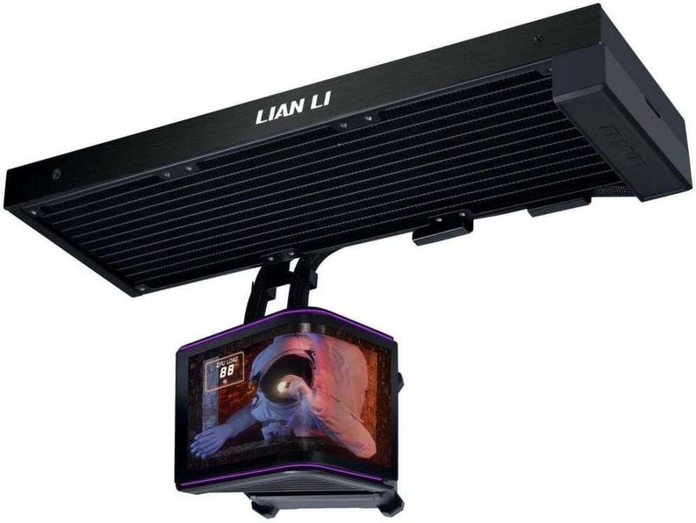 Водяное охлаждение Lian Li Hydroshift II OLED Curved 360 Fanless Black (G89.GHS2OLDC36NB.00) (UA)