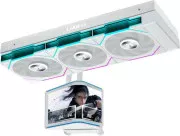 Водяне охолодження Lian Li Lian Li Hydroshift II OLED Curved 360 TL White (G89.GHS2OLDC36TW.00) (UA)