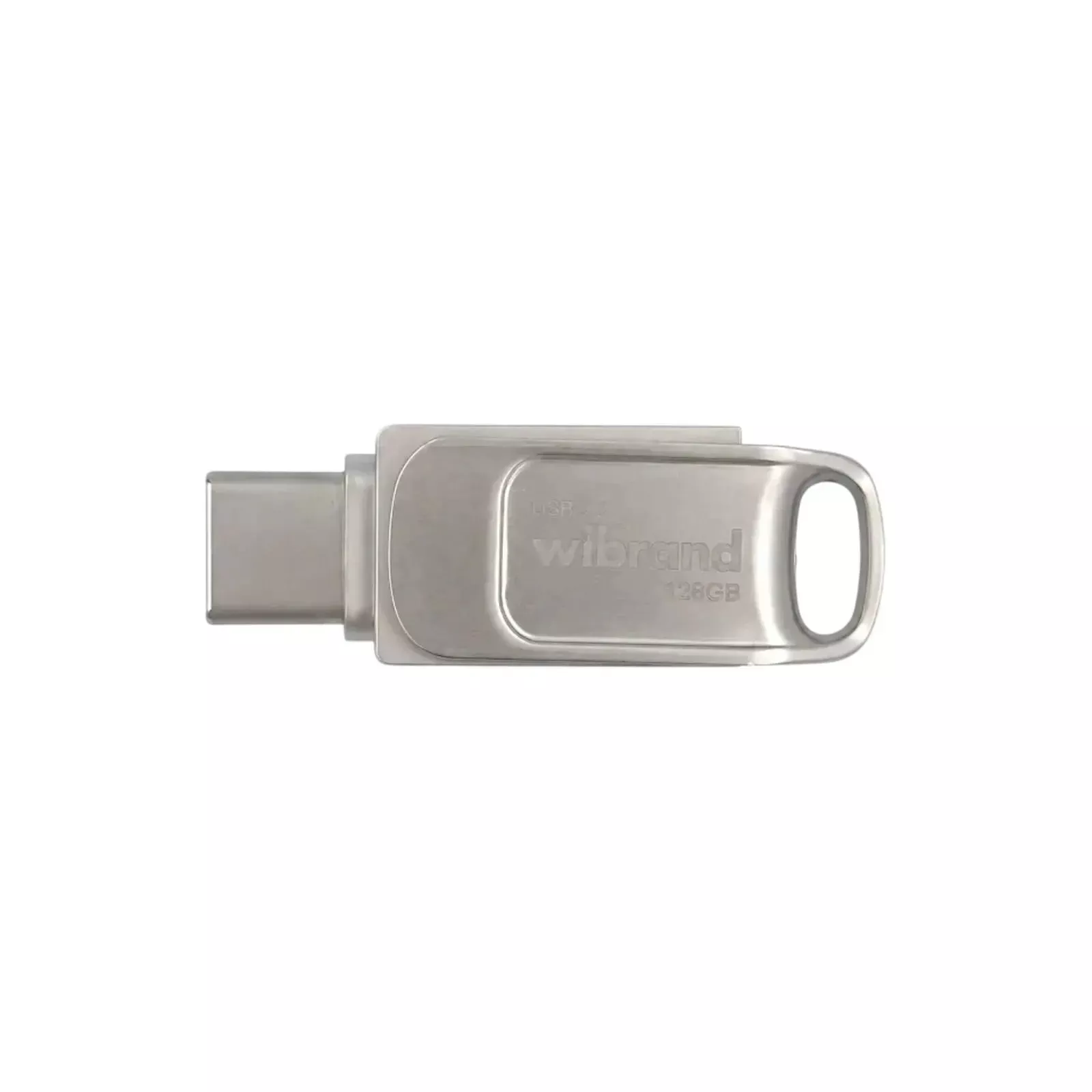Флеш пам `ять Wibrand 128GB Bee Silver USB 3.2/Type-C (WI3.2TC/BE128TC039S) (UA)